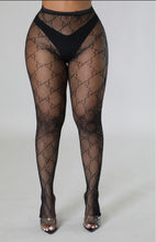 將圖片載入圖庫檢視器 CG Rhinestone Fishnet Tights
