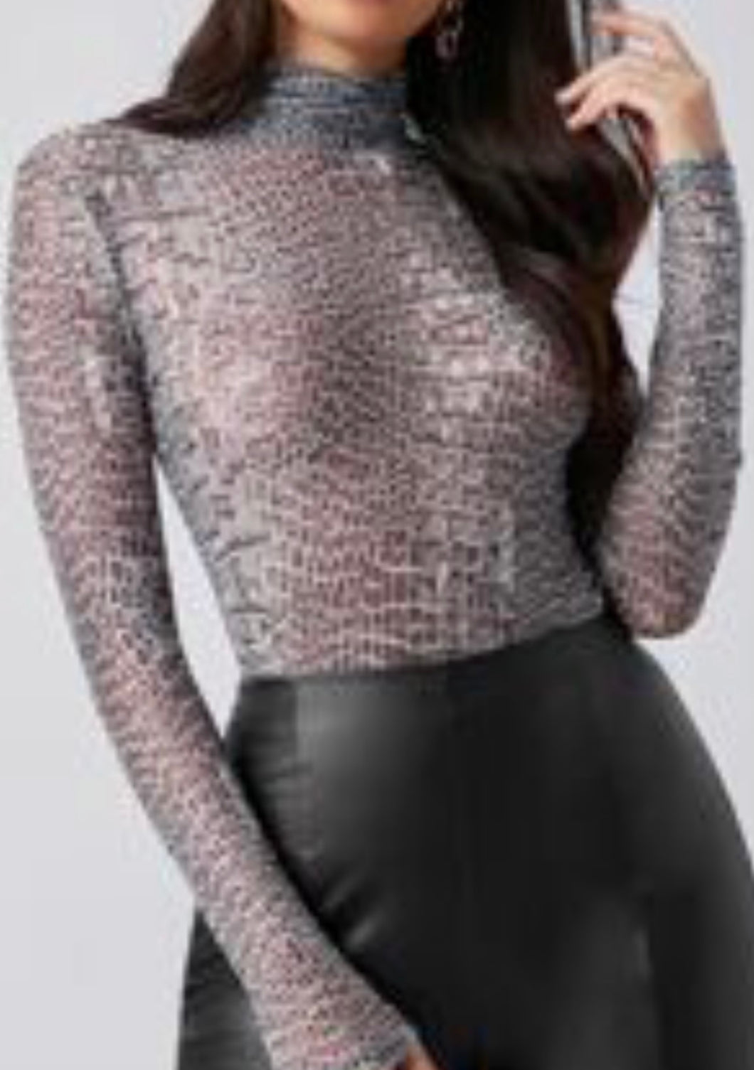 Snakeskin Payten Top