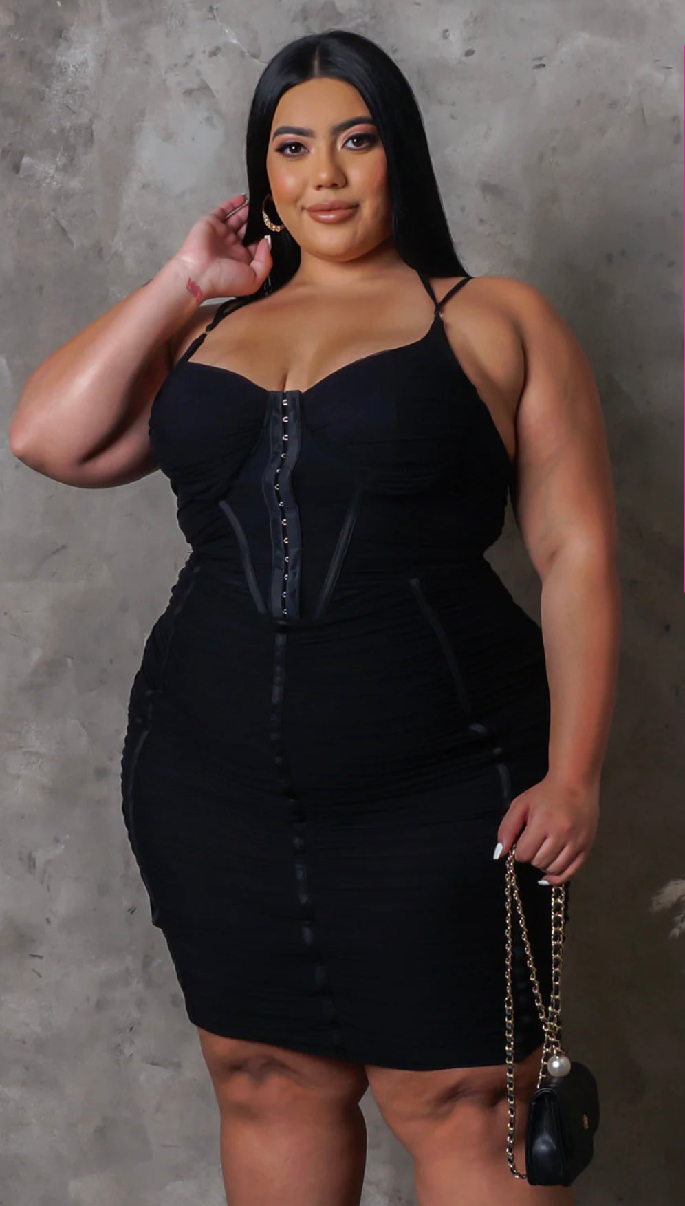 Going Back Mini Dress Plus Size