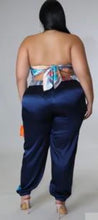 Load image into Gallery viewer, Silk Scarf Pants Set~Plus
